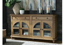  birch veneer glass brown   