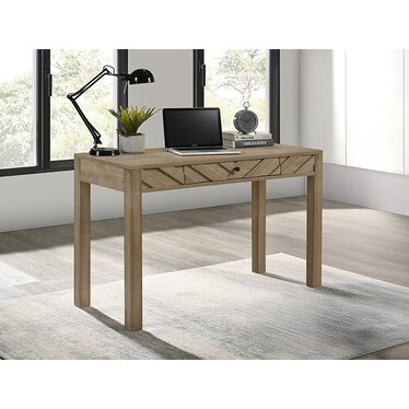 Valor Writing Desk - Light Brown