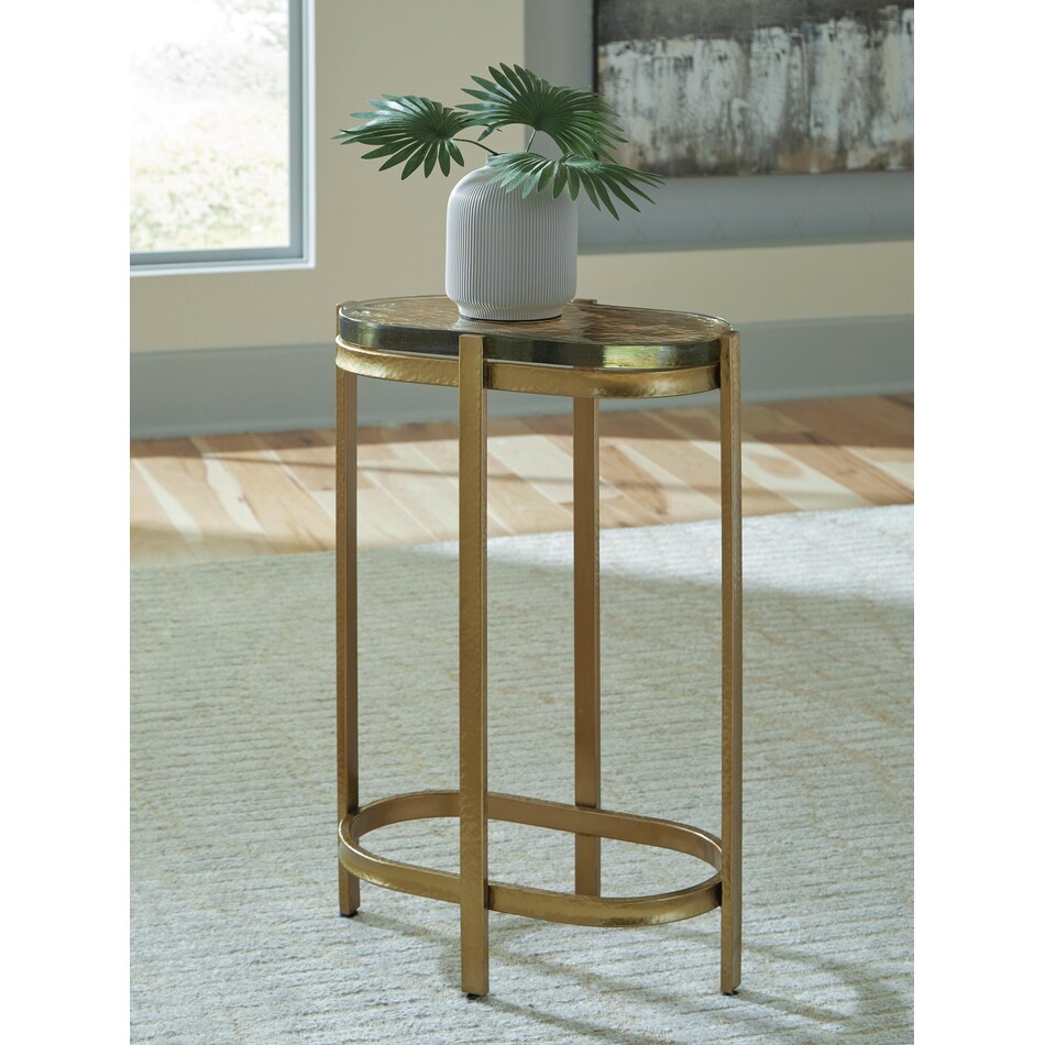 metal glass gold   