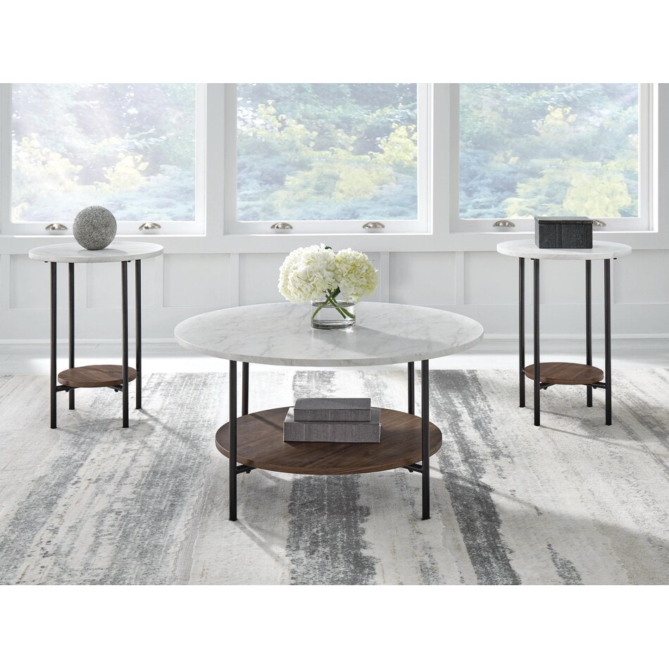  faux marble wood brn white   