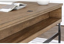  wood metal brown   
