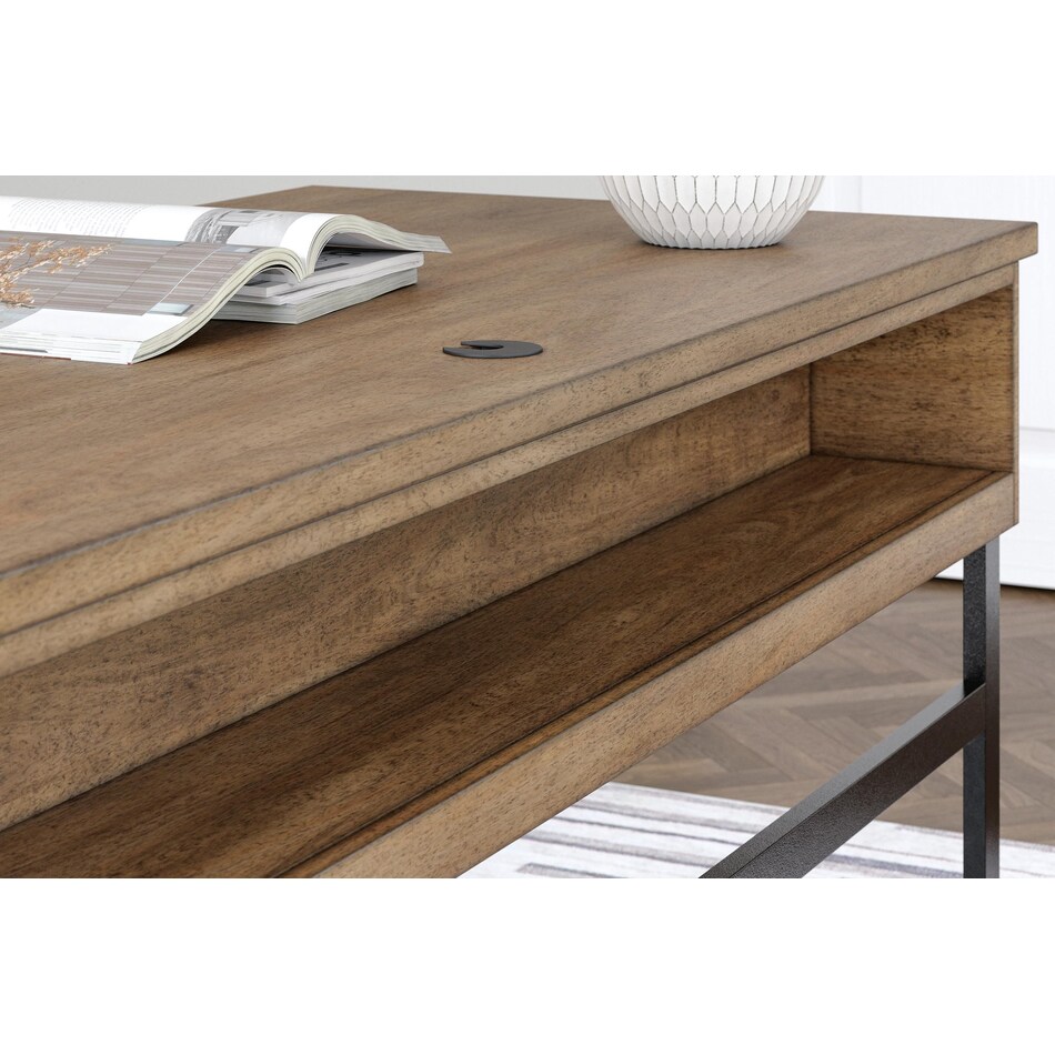  wood metal brown   