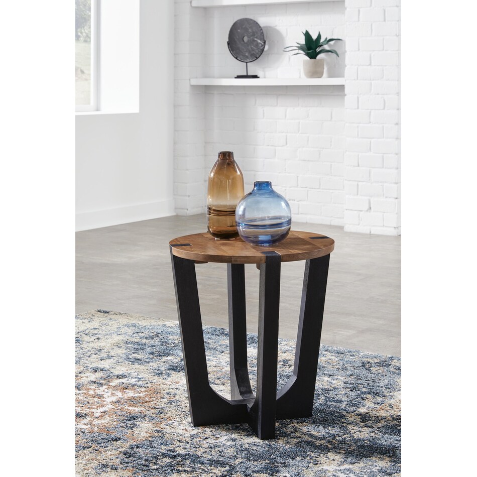  mango wood brn blk   