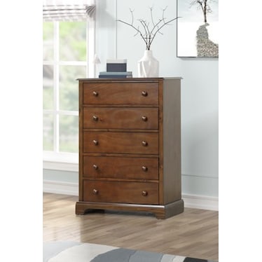 5 Drawers Chest - Espresso