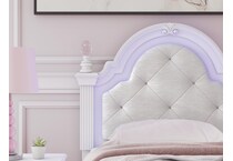 a white   