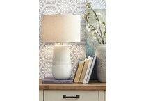 a glazed ceramic white   