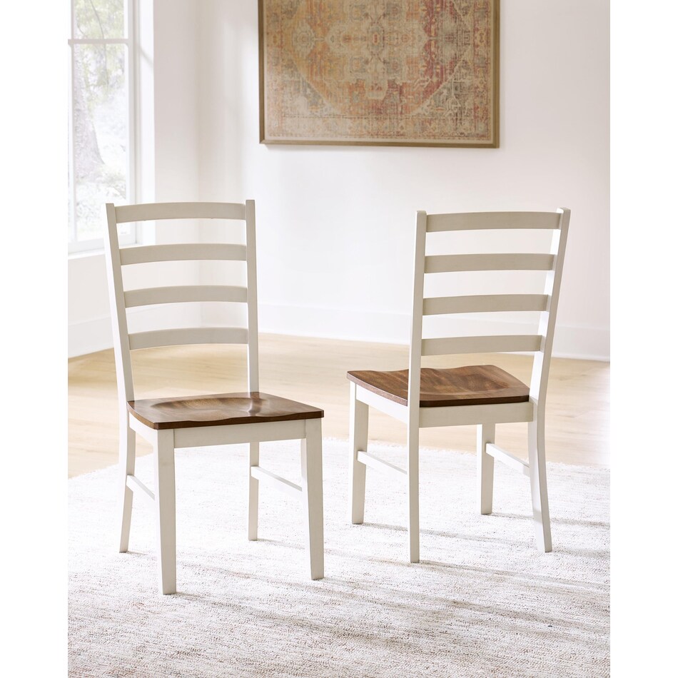 ad brown antique white   