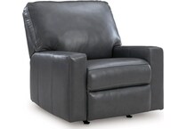 admiral leather recliner   