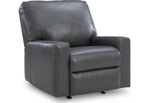 admiral leather recliner   