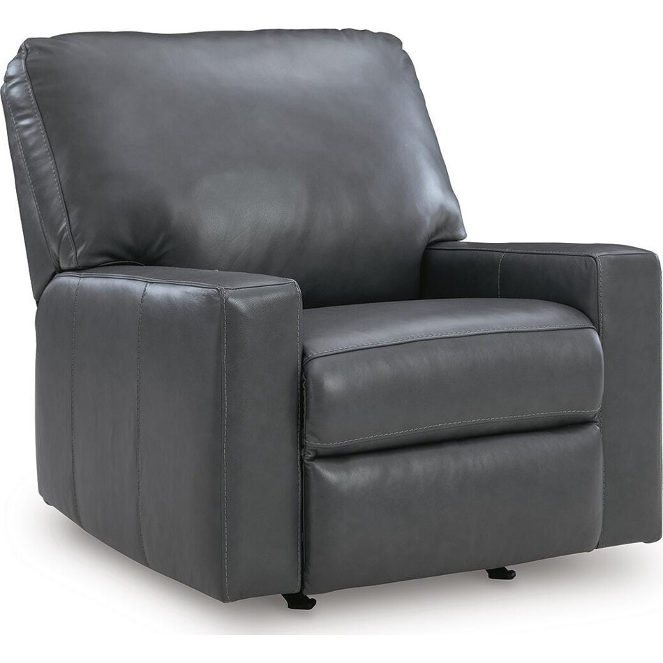 admiral leather recliner   
