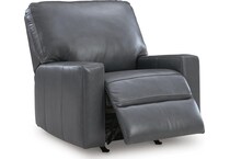 admiral leather recliner   