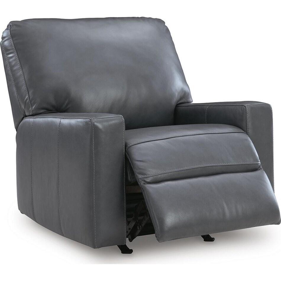 admiral leather recliner   