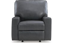 admiral leather recliner   