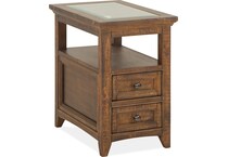 aged bronze occasional tables   