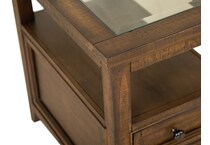 aged bronze occasional tables   