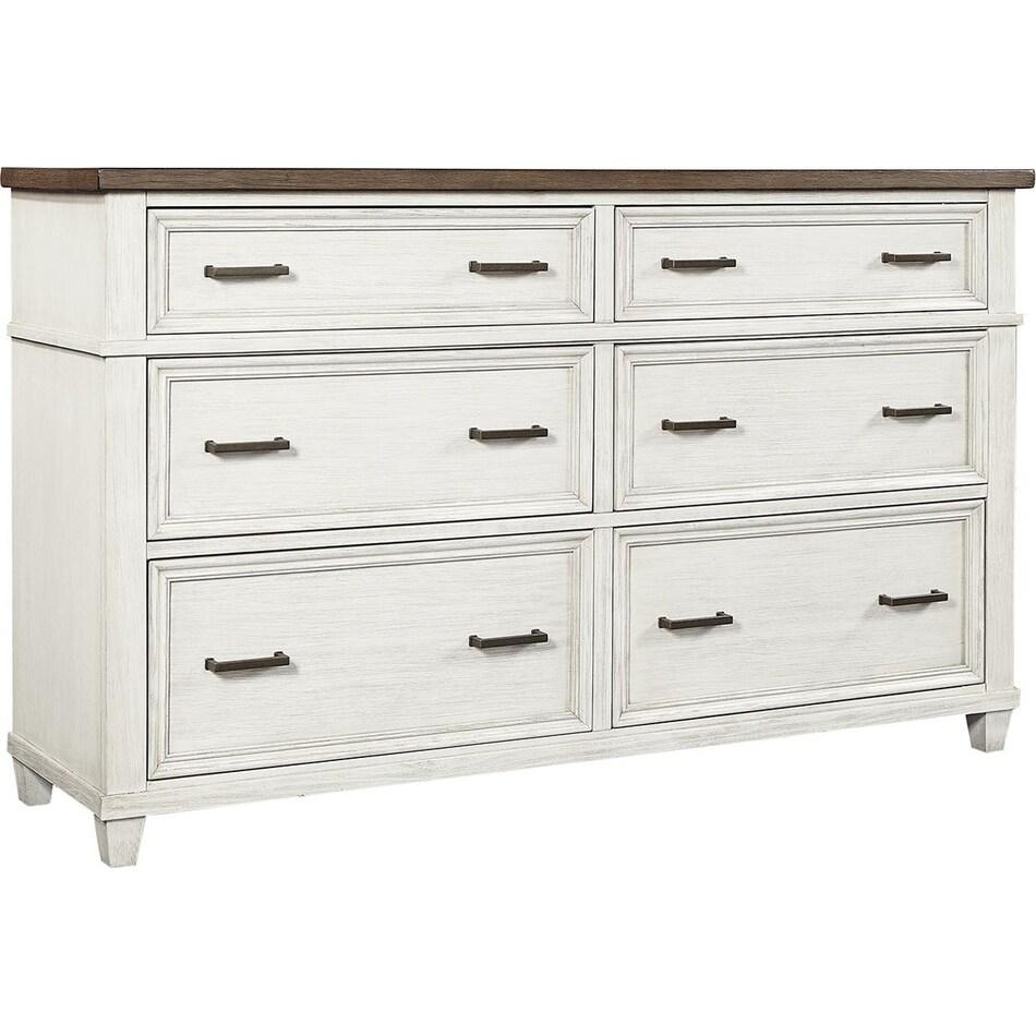 aged ivory bedroom   