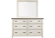 aged ivory bedroom   