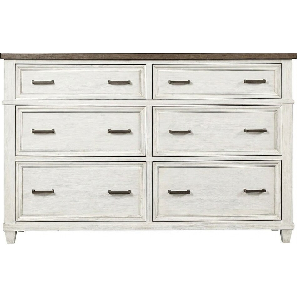aged ivory bedroom   