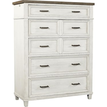 Caraway Chest- Aged Ivory