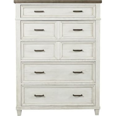 Caraway Chest- Aged Ivory