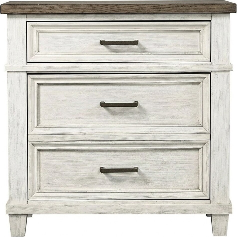 aged ivory bedroom   