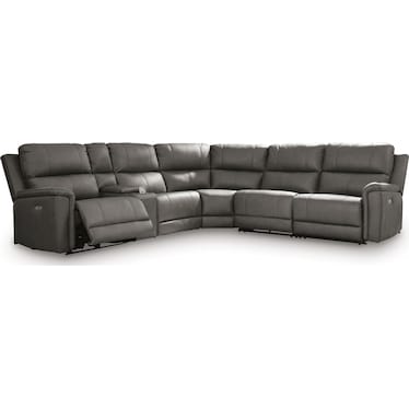 Bleckley 6-Piece Power Reclining Sectional