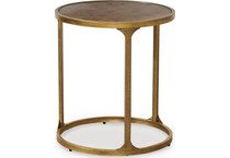 antique gold occasional tables   