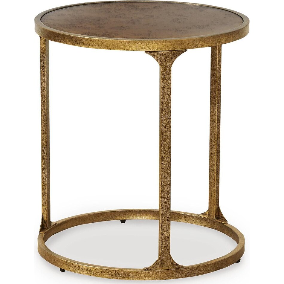 antique gold occasional tables   
