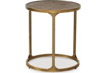 antique gold occasional tables   