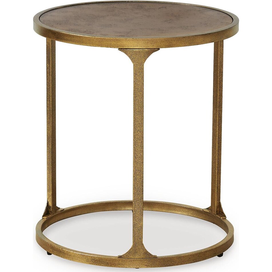antique gold occasional tables   