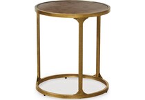 antique gold occasional tables   