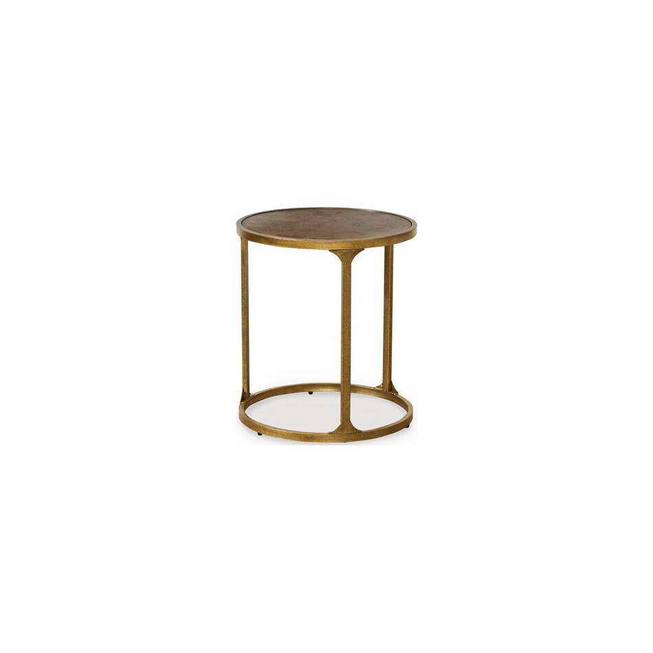 antique gold occasional tables   