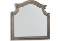 antique gray bedroom   