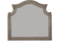 antique gray bedroom   