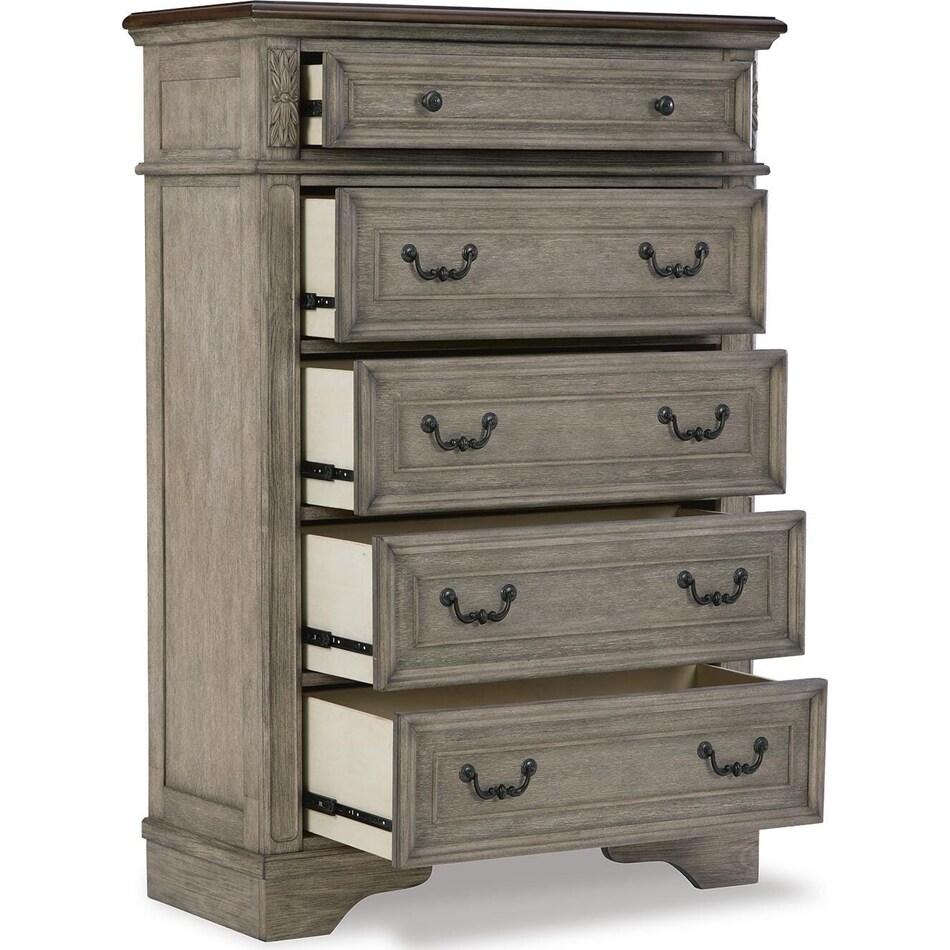 antique gray brown bedroom   