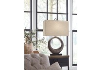 antique silver finish lamps   
