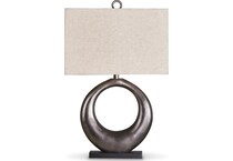 antique silver finish lamps   