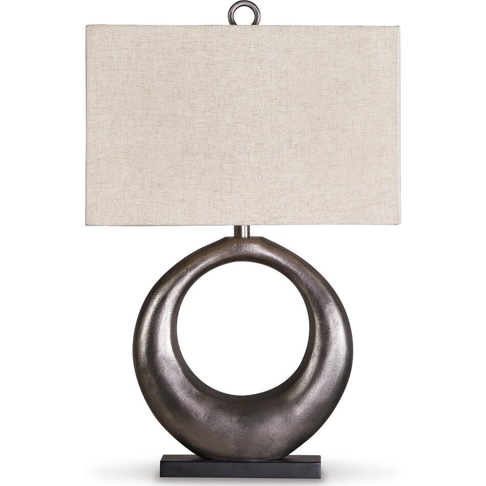 antique silver finish lamps   