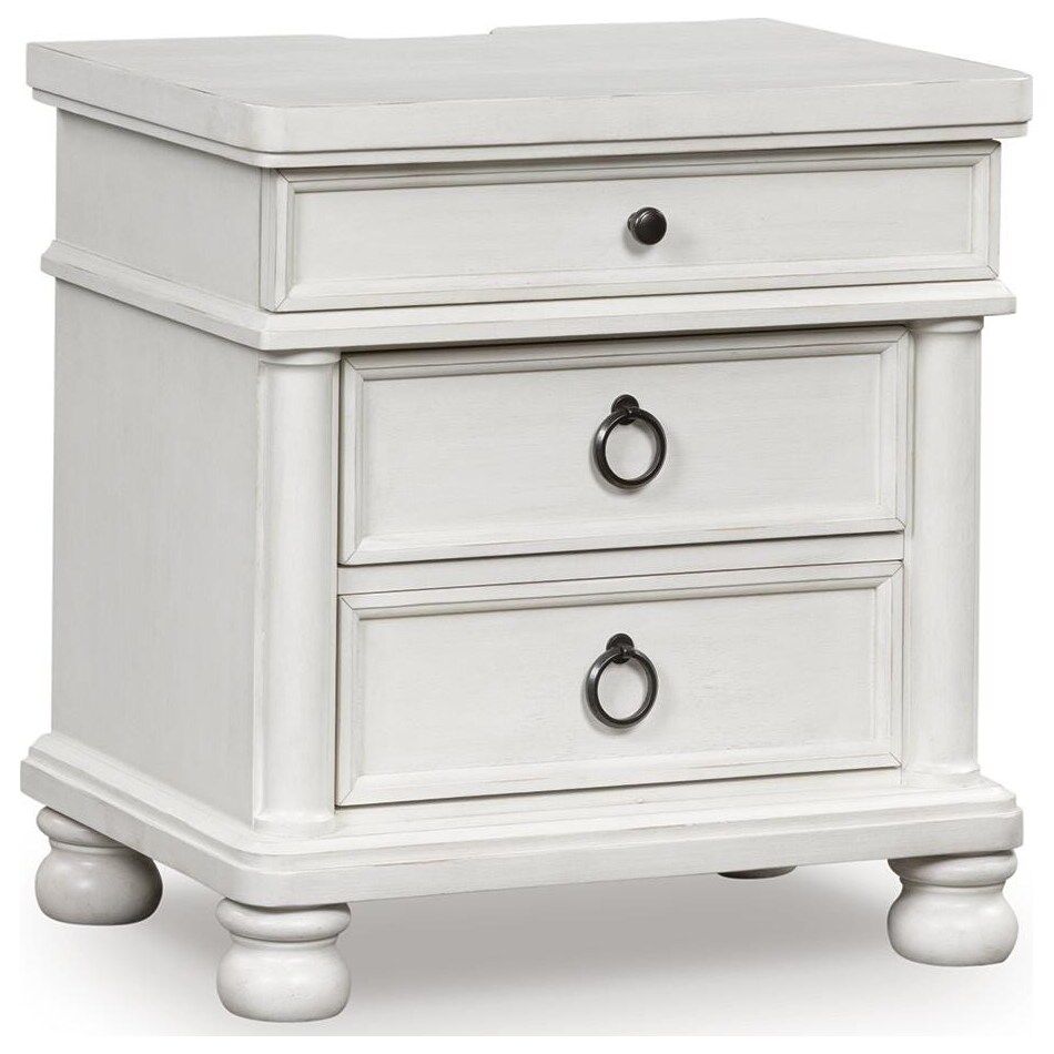 antique white bedroom   