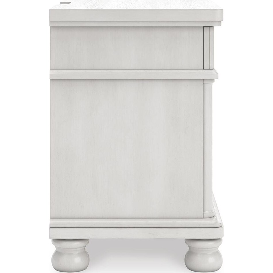 antique white bedroom   