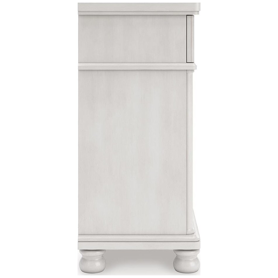 antique white bedroom   