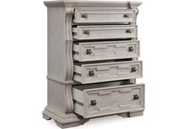 antique white bedroom   