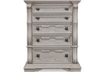 antique white bedroom   