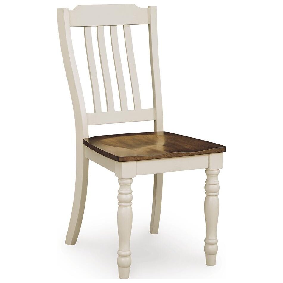 antique white brown dinettes   