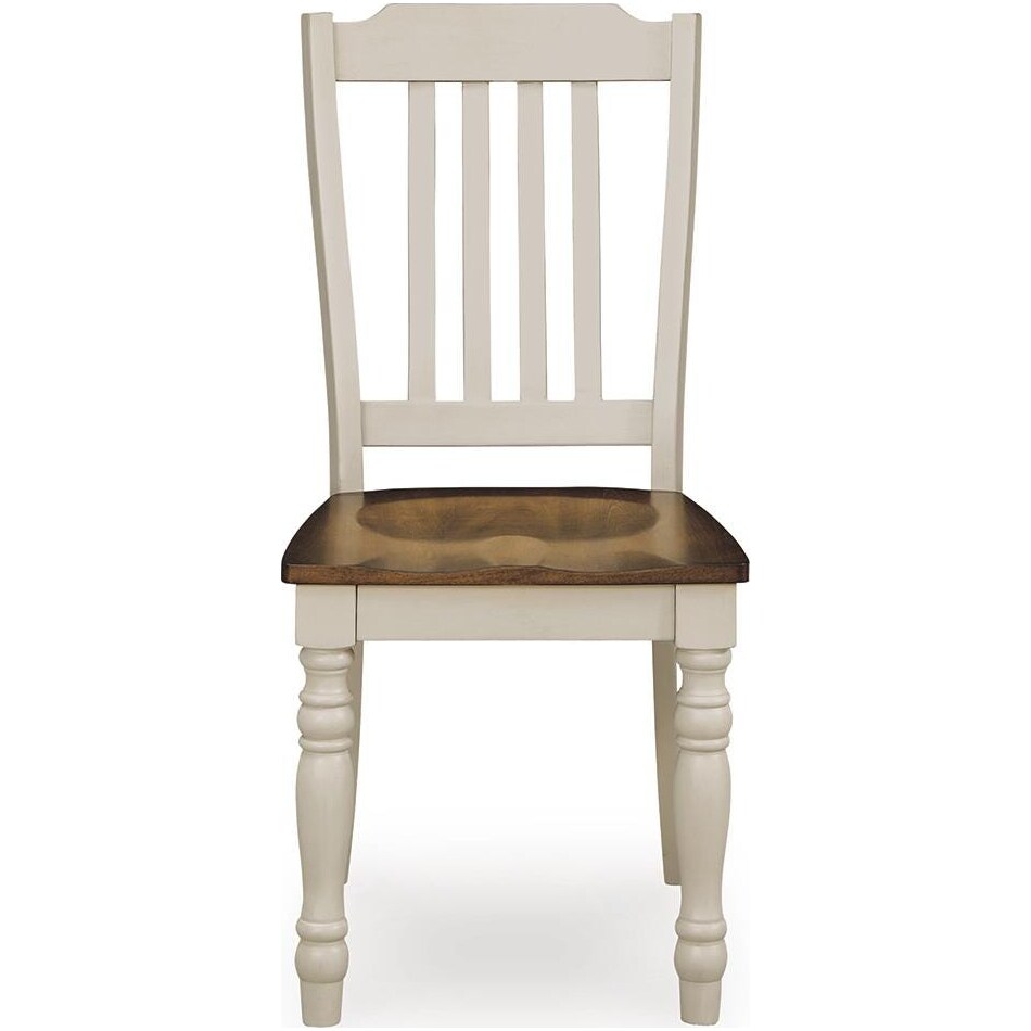 antique white brown dinettes   