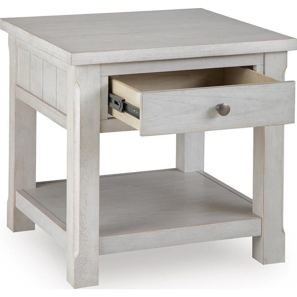 antique white occasional tables   