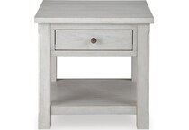 antique white occasional tables   