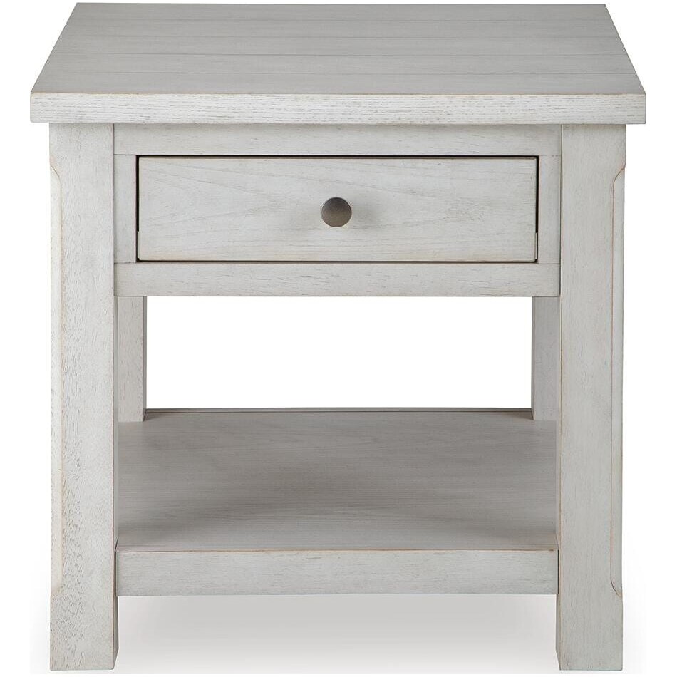 antique white occasional tables   