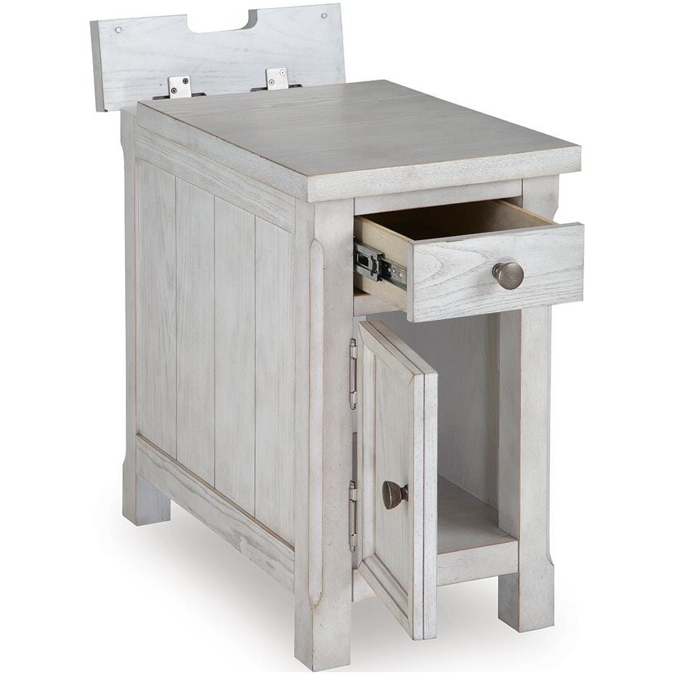 antique white occasional tables   