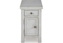 antique white occasional tables   